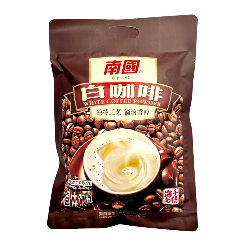 南国海南白咖啡速溶型冲饮品