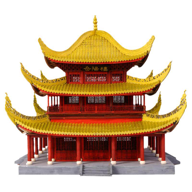 中式古建筑亭子半模型材料