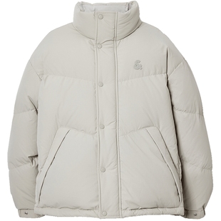 [商场爆款]杰克琼斯男装冬季新款华夫格宽松羽绒服外套225412003