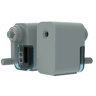 日本nakabayashi仲林手摇削笔器粗细档可调小学生用铅笔卷笔刀彩铅炭笔素描削笔刀美术生用手动削笔机