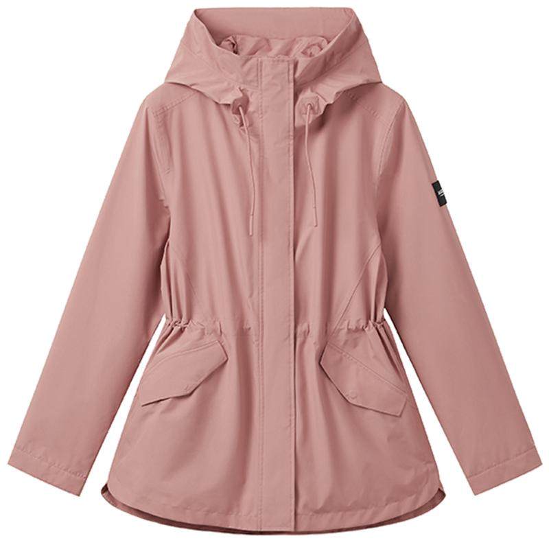 AIGLE艾高女士外套GORE-TEX冲锋衣功能面料防风透汽收腰休闲上衣