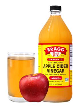 美国进口BRAGG原浆苹果醋946ml