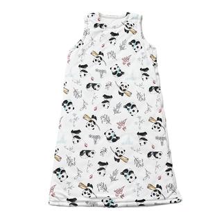 桑蚕丝婴儿睡袋春秋冬款冬季恒温宝宝背心式新生儿童防踢被子神器