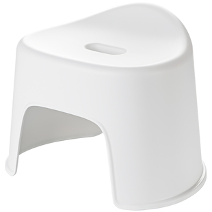 茶花塑料轻便防滑大人加厚换鞋小凳子茶几家用客厅沙发结实圆矮凳