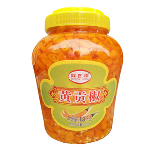湖南特产黄贡椒剁辣椒特辣朝天椒大瓶装辣椒酱商用双色鱼头剁椒酱