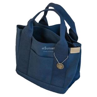 超值福利出口岛国订单日常帆布包便当包手提袋帆布女包手拎包实用