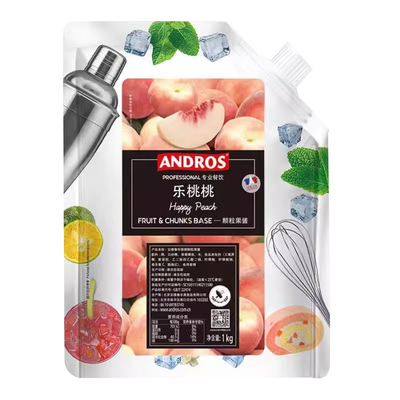 安德鲁andros颗粒果酱白桃茉莉