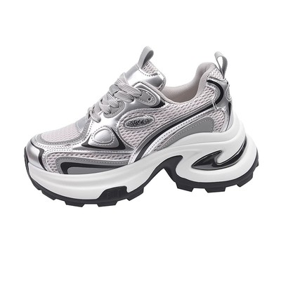 显脚小老爹鞋女秋冬季百搭运动鞋