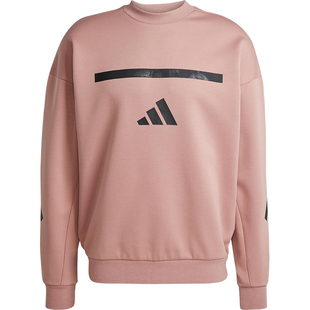 Adidas/阿迪达斯官方正品保暖春季款男士针织宽松套头卫衣JC7926