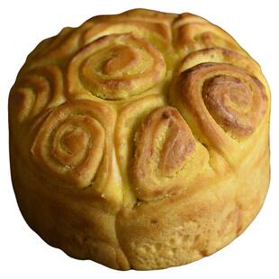 青海糖酥大烤花馍速食早餐苦豆锅盔甘肃兰州特产馍馍群锅手工糕点