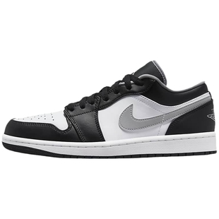 耐克AJ1男鞋AIR JORDAN 1黑白影子灰复古运动鞋篮球鞋553558-040