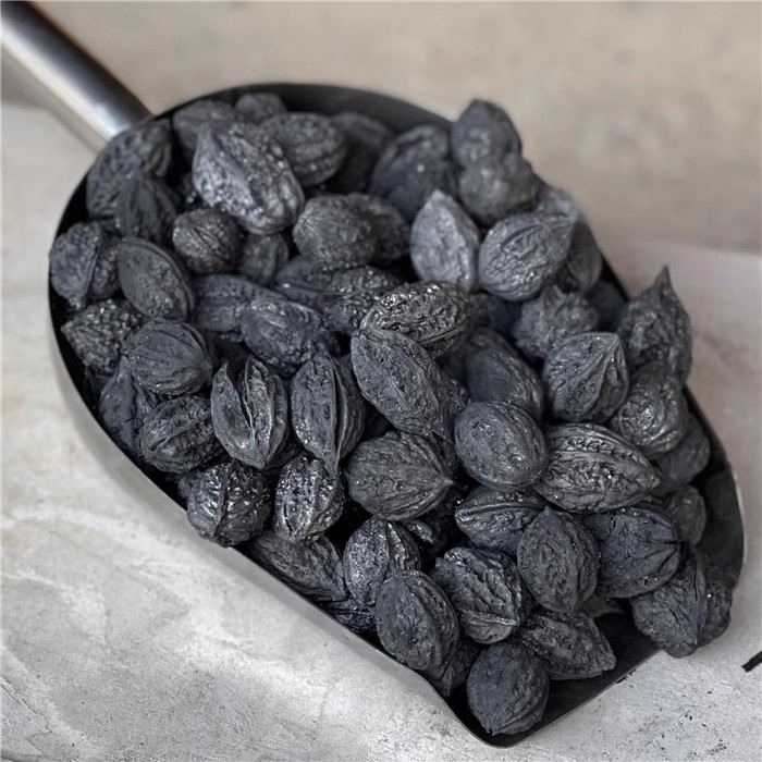 围炉煮茶炭核桃木炭烧烤碳果木煮茶碳橄榄炭无烟碳家用乌榄碳