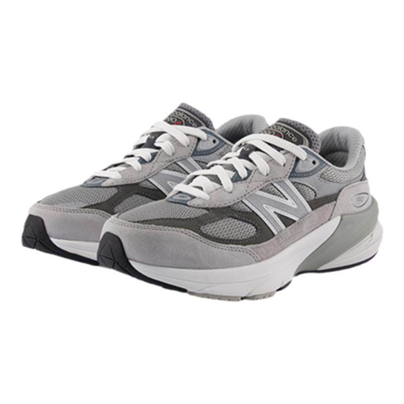 Newbalance nb官方童鞋 7-14岁大童格雷系灰潮酷运动鞋990GL