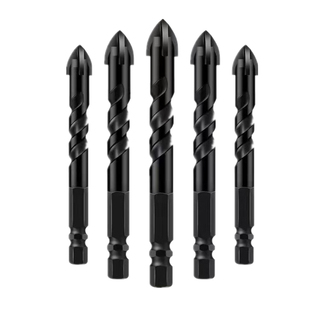 全瓷瓷砖打孔钻头高硬度钨钢合金四刃霸王三角转玻璃磁砖冲击电钻