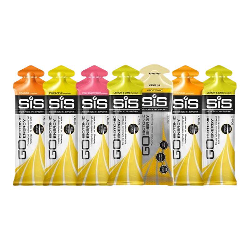 现货 英国SIS能量胶 ENERGY GEL 骑行马拉松跑步运动等渗咖啡因