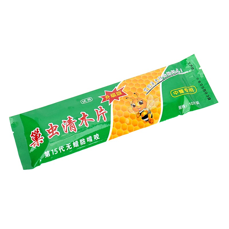 中蜂专用巢虫清木片灭蜡螟杀螨