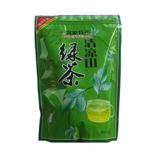 广东客家特产梅州清凉山绿茶新春茶炒青浓清香型高山云雾梅县茶叶