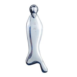 大号金属人鱼头刮痧板瘦脸仪美容神器面部眼部全身按摩拨筋棒工具