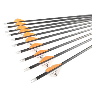 纯碳箭支混碳碳纤维3k箭复合弓美猎弓比赛竞技户外射箭射鱼狩猎