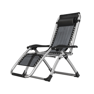 躺椅午休折叠午睡床靠背懒人夏天沙滩靠椅家用阳台休闲老人坐椅子