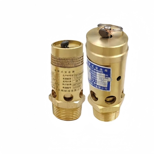 A28X-16T弹簧式安全阀全铜储气罐安全阀压力泄压阀空压机安全阀