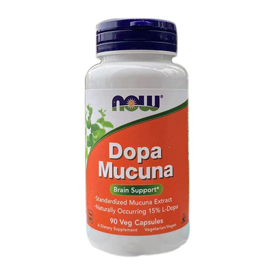 天然Dopa多巴胺胶囊NowFoods