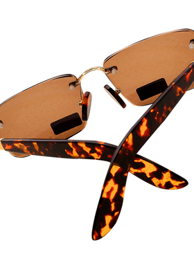 天然切边水晶石太阳镜商务清凉