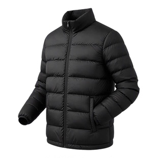 鹅绒羽绒服内胆专配欧美户外品牌冲锋衣可配中学校服立领轻暖外套