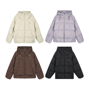 ACMEITEM爱棵米冬季保暖外套女轻薄男士羽绒服新款户外极寒白鸭绒