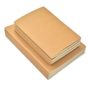 A4空白本子练习簿大号16k商务横线网格软面抄复古定制考研手绘本