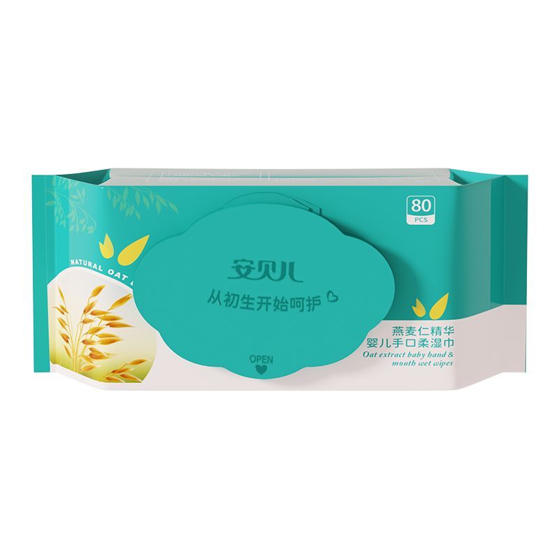 5包】燕麦仁精华婴儿手口柔湿巾