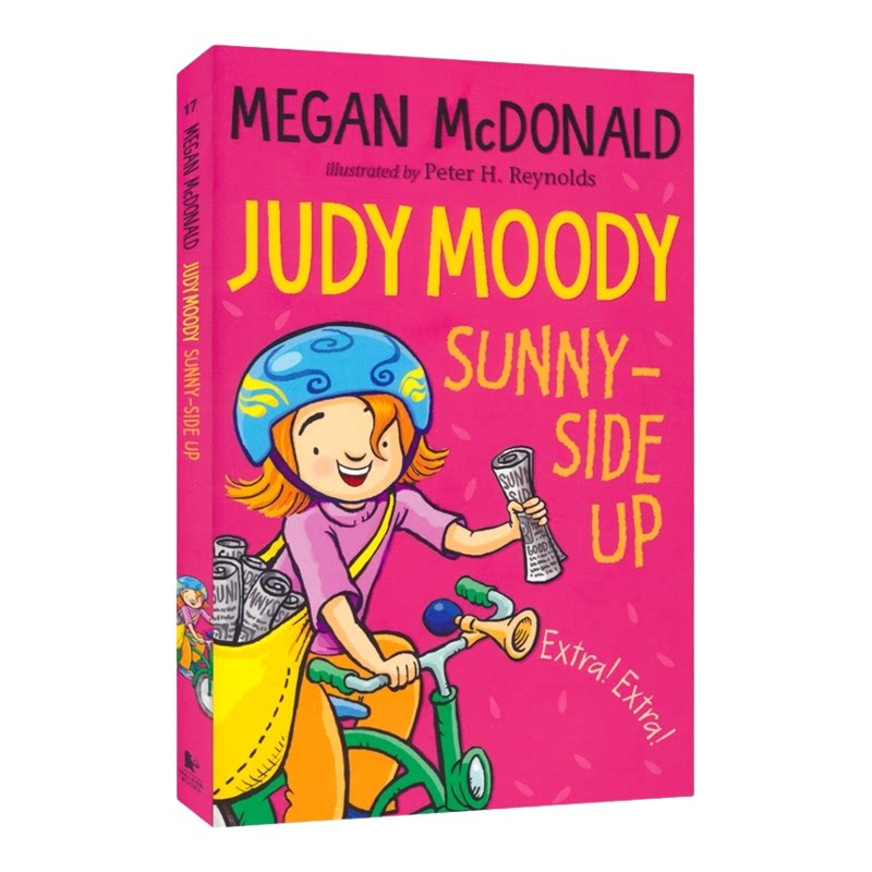 【自营】Judy Moody Sunny-Side Up 稀奇古怪小朱迪 乐观向上 儿童初级章节书 女孩成长桥梁书 儿童英语课外读物 英文原版进口图书