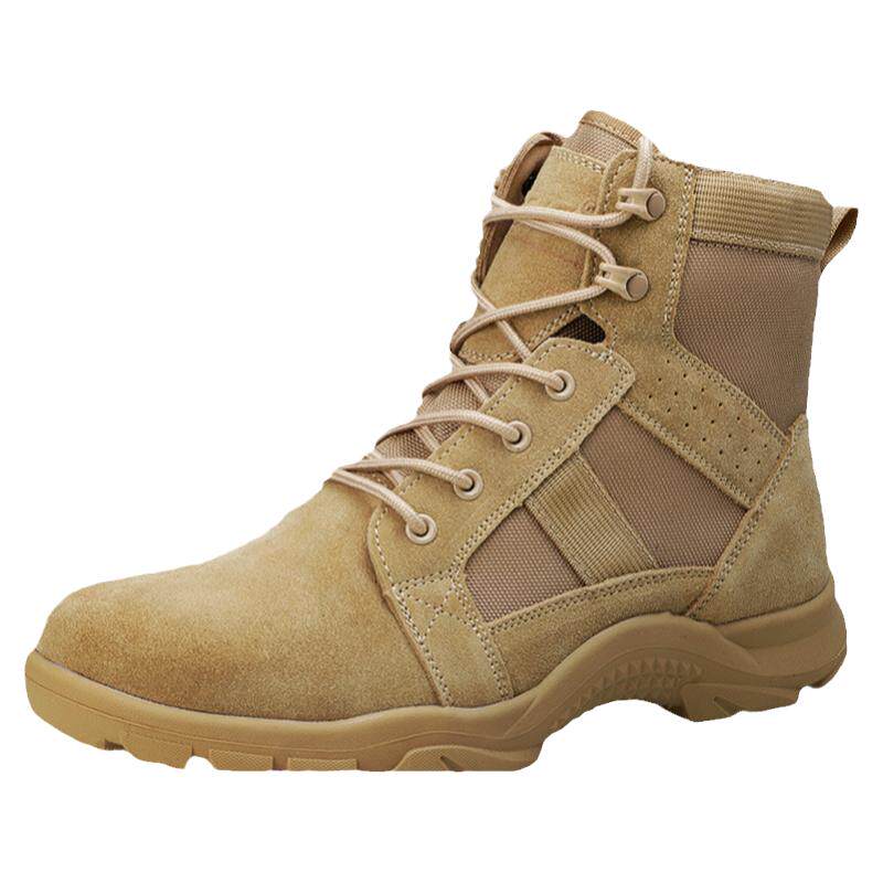 3515强人男靴春秋沙漠靴超轻透气减震工装靴户外训练登山靴运动靴