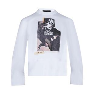 Dsquared2二次方印花休闲女士全棉圆领套头卫衣秋冬降价XY