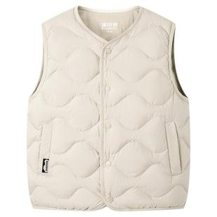 【巴恩风】波司登25新款男童女童短款马甲三防儿童轻薄羽绒服内胆