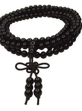 男水晶手串天然黑玉髓高档手佛珠