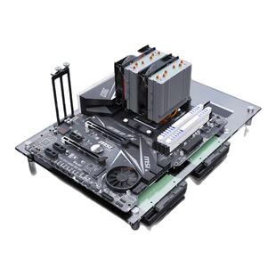 全透明有机玻璃开放式机箱主板托架工作室电脑机箱超散热X79X99