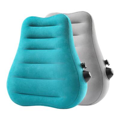 便捷按压充气腰靠缓解腰疼神器