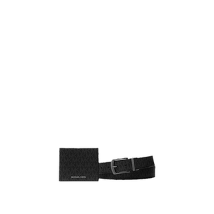 【新年礼物】MICHAEL KORS MK 男士老花钱包卡袋礼盒套装