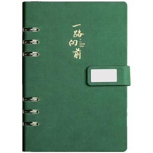 活页本a5笔记本本子2026年新款简约加厚b5会议记录记事本礼盒商务办公可拆卸工作高颜值日记本定制可印logo
