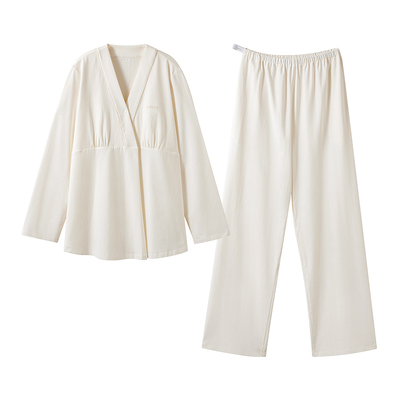 嫚熙夏季月子服家居服套装