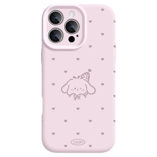 【AI按键】适用苹果17Promax新款手机壳16plus防摔液态硅胶15全包iPhone14pro爱心小狗13可爱air保护套12软11