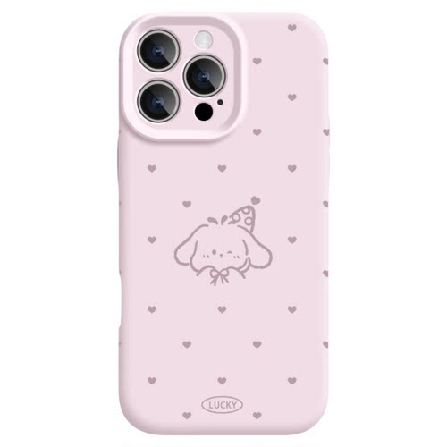 【AI按键】适用苹果17Promax新款手机壳16plus防摔液态硅胶15全包iPhone14pro爱心小狗13可爱air保护套12软11