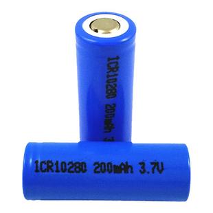 10280锂电池260mAh足容量可充电3.7V迷你手电筒激光玩具彩灯电池