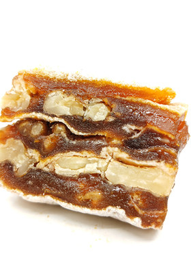元淇富平柿饼夹核桃仁切片零食