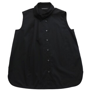 鹿与飞鸟「花束般的」随性chic 百变领子设计 无袖背心衬衫7510