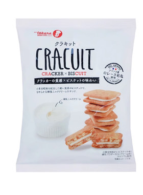 日本进口宝制果岩盐特浓炼乳饼干
