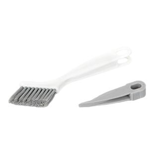 宝家洁硬毛刷子清洁刷卫生间墙面缝隙刷子窗户凹槽窗槽沟清洁刷子