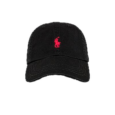 Polo Ralph Lauren 拉夫劳伦黑色棒球帽温网穿搭 revolve博主同款