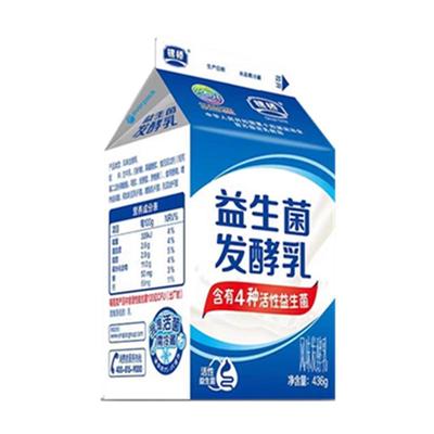 银桥大屋发酵牛乳奶436g*6盒